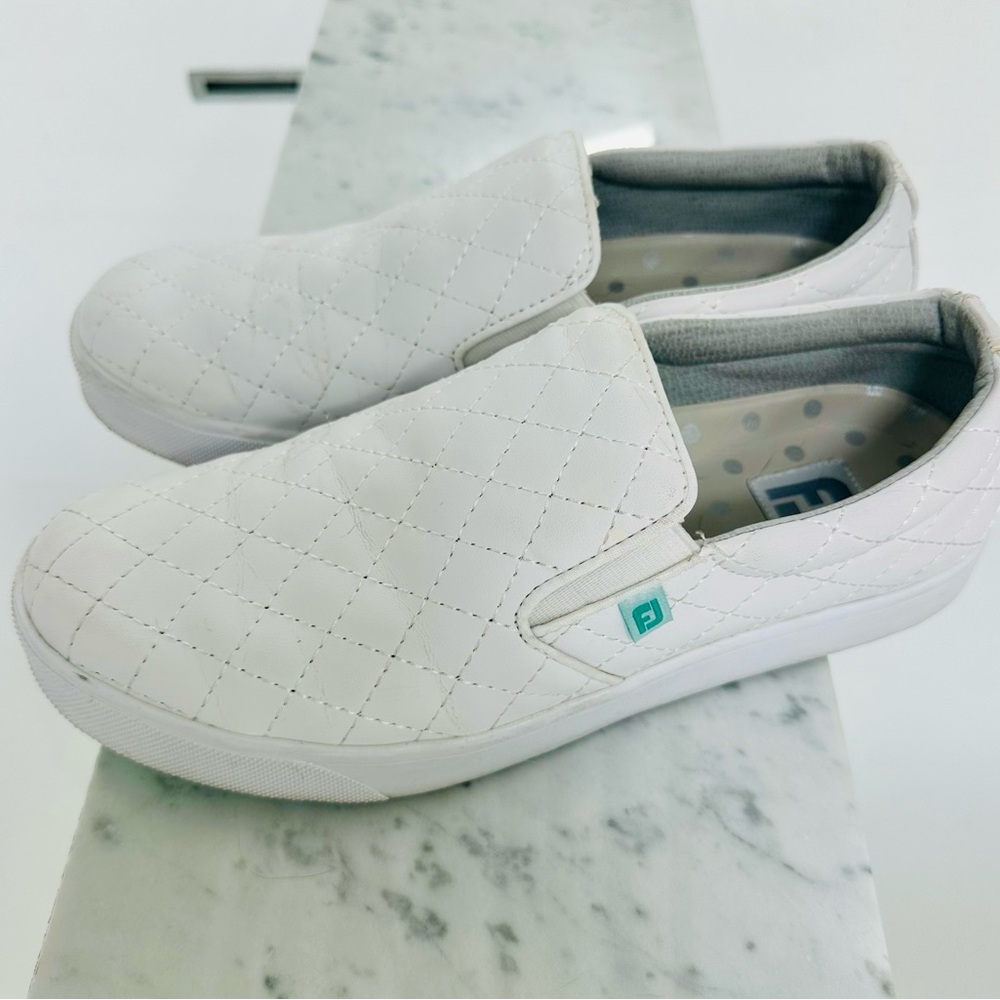 FootJoy Women’s Quilted Slip-On Golf Shoes. GREAT CONDITION